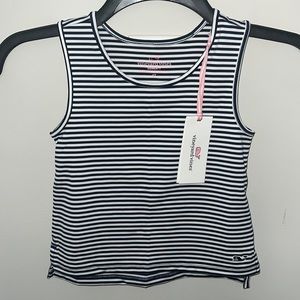 Vineyard vines girls tank top sankaty striped